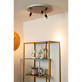 Cluedo large ceiling lamp diameter 48 cm LED dimmable 2700K matt gold brass