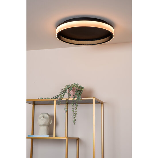 Kosmos Deckenleuchte Durchmesser 40 cm LED dimmbar 2500K/3000K schwarz
