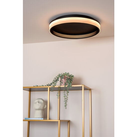 Kosmos Deckenleuchte Durchmesser 40 cm LED dimmbar 2500K/3000K schwarz