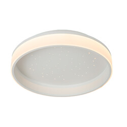 Plafonnier Cosmos blanc diamètre 40 cm LED dimmable 2500K/3000K