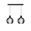 Filla hanging lamp 2xE27 black