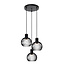 Filla 3x E14 hanglamp diameter 32 cm zwart