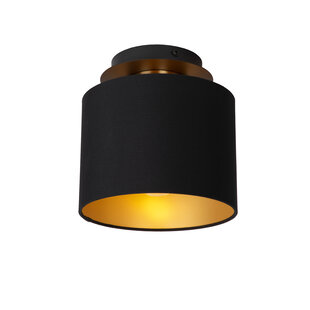 Lámpara de techo Fluffy diámetro 20 cm 1xE27 negro