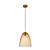 Marconi hanging lamp diameter 24.5 cm 1xE27 ocher yellow