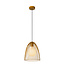 Lampe à suspension Marconi diamètre 24,5 cm 1xE27 jaune ocre