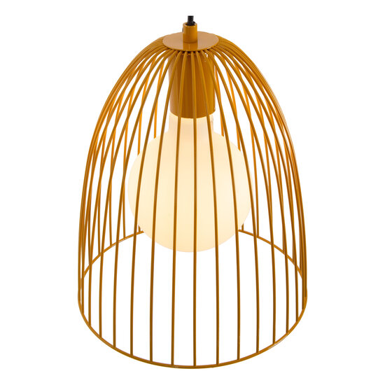 Marconi lámpara colgante diámetro 24,5 cm 1xE27 amarillo ocre