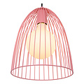 Lámpara colgante Marconi rosa diámetro 24,5 cm 1xE27