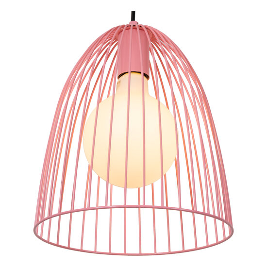 Marconi roze hanglamp diameter 24,5 cm 1xE27