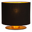 Fluffy table lamp diameter 20 cm 1xE27 black