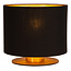Fluffy tafellamp diameter 20 cm 1xE27 zwart