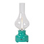 Jonas preciosa lámpara de mesa recargable pila/batería LED regulable 1x2W 3000K 3 StepDim turquesa