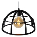 Kidra enkele hanglamp diameter 40 cm 1xE27 zwart
