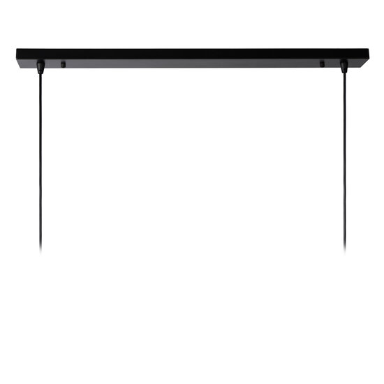 Kidra double hanging lamp 2xE27 black