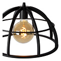 Kidra double hanging lamp 2xE27 black
