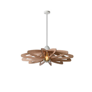Woodle hanglamp diameter 76 cm 1xE27 wit