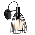 Marconi Wandleuchte 1xE27 schwarz