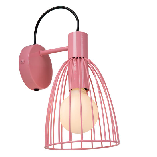 Marconi roze wandlamp 1xE27
