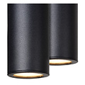 Zelda grote zwarte hanglamp diameter 120 cm LED dimbaar 6x4W 3000K