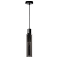 Lanzo Hängelampe Durchmesser 10 cm 1xE27 geräuchert