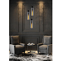 Lanzo mooie hanglamp diameter 32 cm 3xE27 gerookt