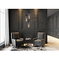 Lanzo mooie hanglamp diameter 32 cm 3xE27 gerookt