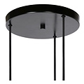 Lanzo mooie hanglamp diameter 32 cm 3xE27 gerookt