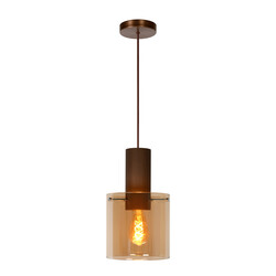 Doreo hanglamp diameter 20 cm 1xE27 amber