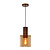 Doreo hanging lamp diameter 20 cm 1xE27 amber