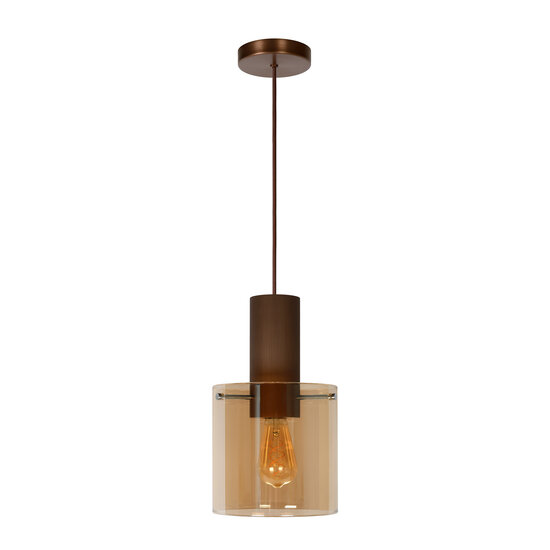 Doreo lámpara colgante diámetro 20 cm 1xE27 ámbar