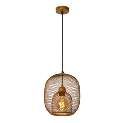 Montallo hanging lamp diameter 25 cm 1xE27 Brown