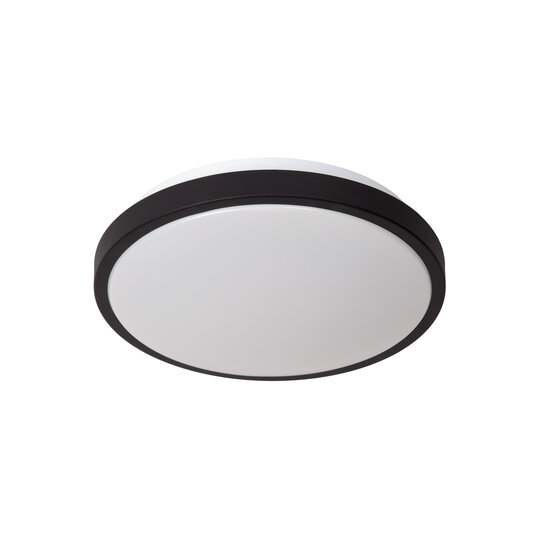 Moovea 293mm Deckenleuchte Badezimmer LED 1x12W 2700K IP44 schwarz