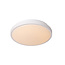 Moovea plafonnier blanc salle de bain diamètre 29,3 cm LED 1x12W 2700K IP44 blanc