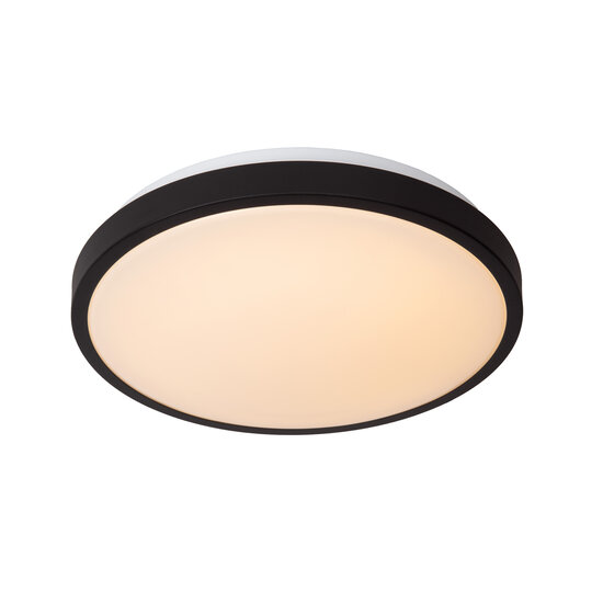 Moovea medium ceiling lamp bathroom diameter 34.8 cm LED 1x18W 2700K IP44 black