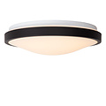 Moovea medium ceiling lamp bathroom diameter 34.8 cm LED 1x18W 2700K IP44 black