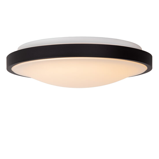 Moovea large ceiling lamp bathroom diameter 41 cm LED 1x24W 2700K IP44 black