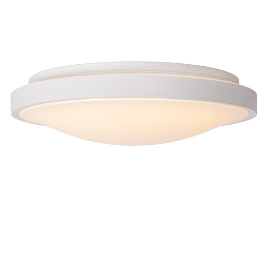 Moovea grand plafonnier blanc salle de bain diamètre 41 cm LED 1x24W 2700K IP44