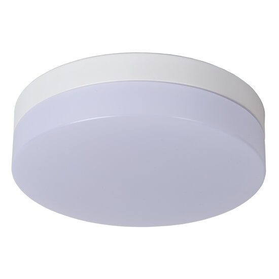 Steve petit plafonnier blanc salle de bain diamètre 23 cm LED 1x12W 2700K IP44