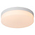 Steve witte medium plafondlamp badkamer diameter 28 cm LED 1x18W 2700K IP44