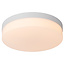 Plafonnier Steve moyen blanc salle de bain diamètre 28 cm LED 1x18W 2700K IP44