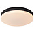 Steve gigant plafondlamp badkamer diameter 40 cm LED 1x36W 2700K IP44 zwart