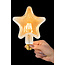 STAR-Glühlampe Durchmesser 6 cm LED E27 1x7W 2200K Bernstein