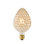 PINEAPPLE filament lamp diameter 9,5 cm LED E27 1x6W 2200K amber
