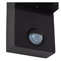 Foco de pared IR rectangular Zorro iluminación exterior 2xGU10 IP65 negro