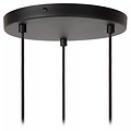 Montana grande suspension diamètre 46 cm 3xE27 noire