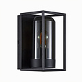 nordlux Grippo schwarze Wandleuchte Außenbeleuchtung IP44 E27 - Ideal für stilvolle Außenbereiche