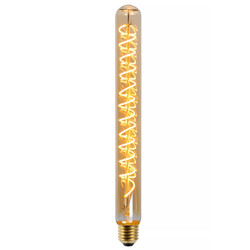 LED-Röhrenlampe dimmbar 5W goldfarben 300mm
