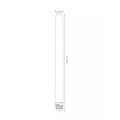Lampe tube LED dimmable 5W dorée 300mm