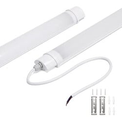 Aigostar LED batten light (1.2m, IP65, 40W, 3 colores de luz)