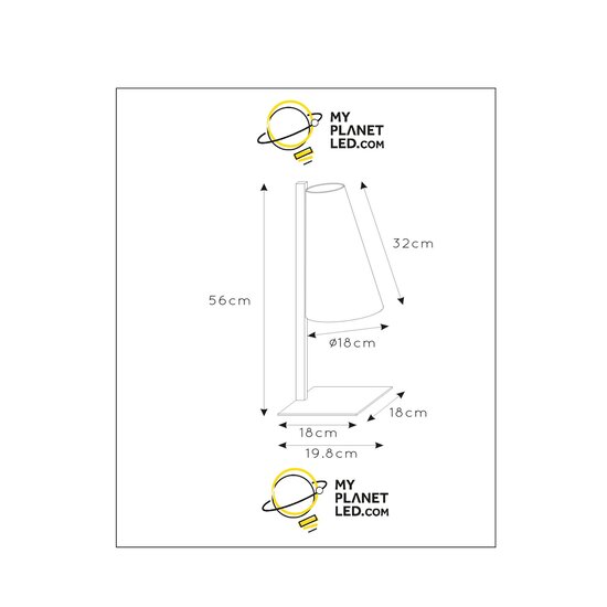 Lampe à poser Groll beige 1xE27