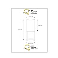 Lámpara de mesa Marnick beige diámetro 20 cm 1xE27